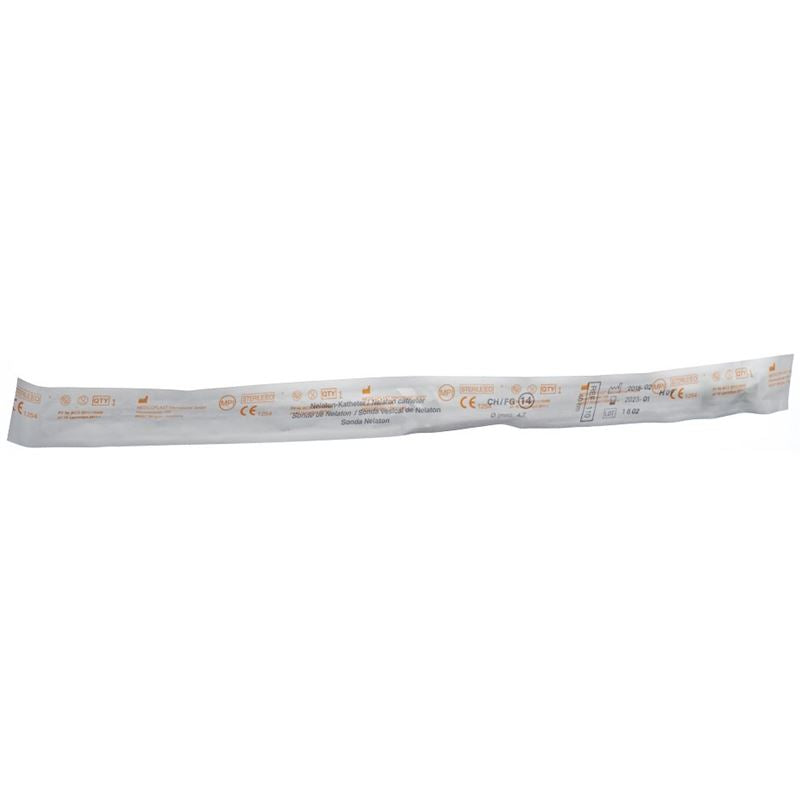 QUALIMED Katheter CH14 40cm Nelaton PVC st 100 pièces | Sondage
