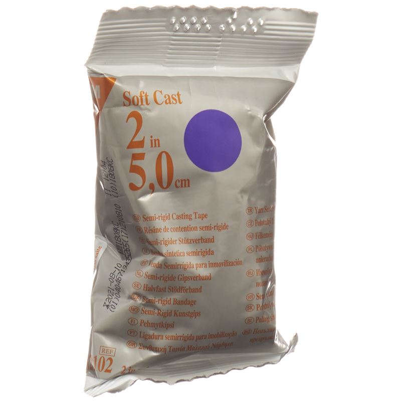 3M Scotchcast Softcast Attelle 5cmx3.65m Violet | 10 pièces