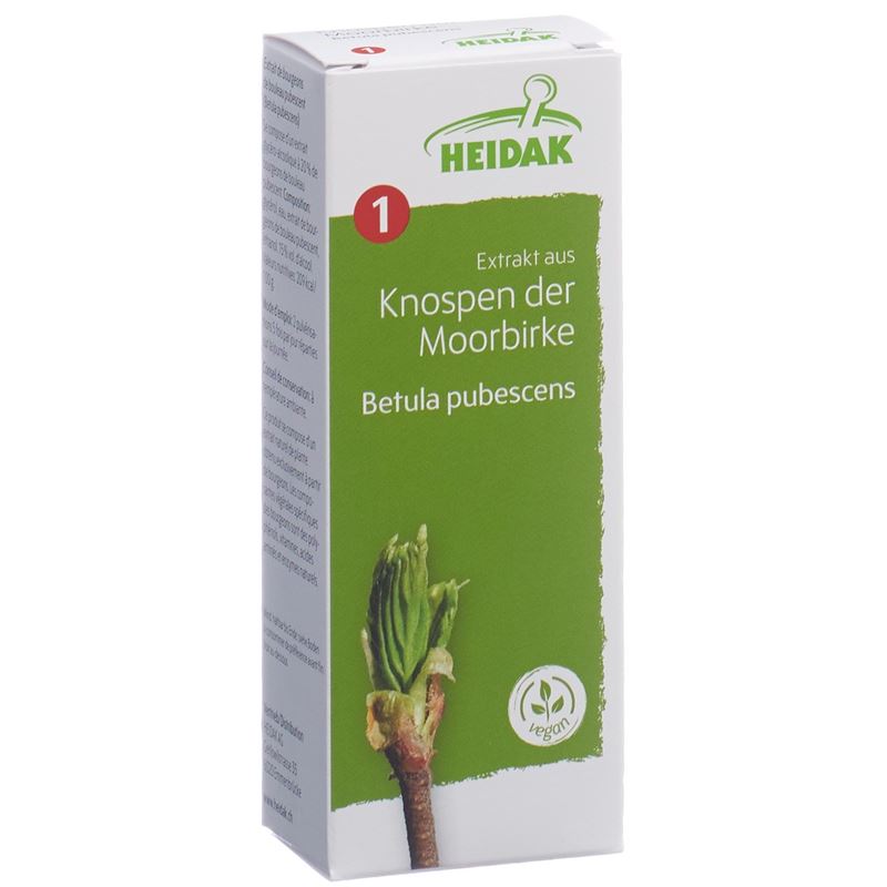 HEIDAK Knospe Moorbirke Glyc Maz 500ml | Détox