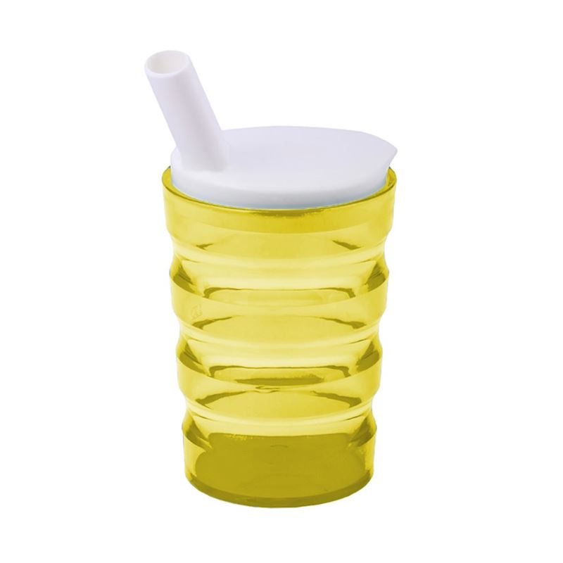 SUNDO Gobelet rainuré | Anti-fuite 200ml Jaune