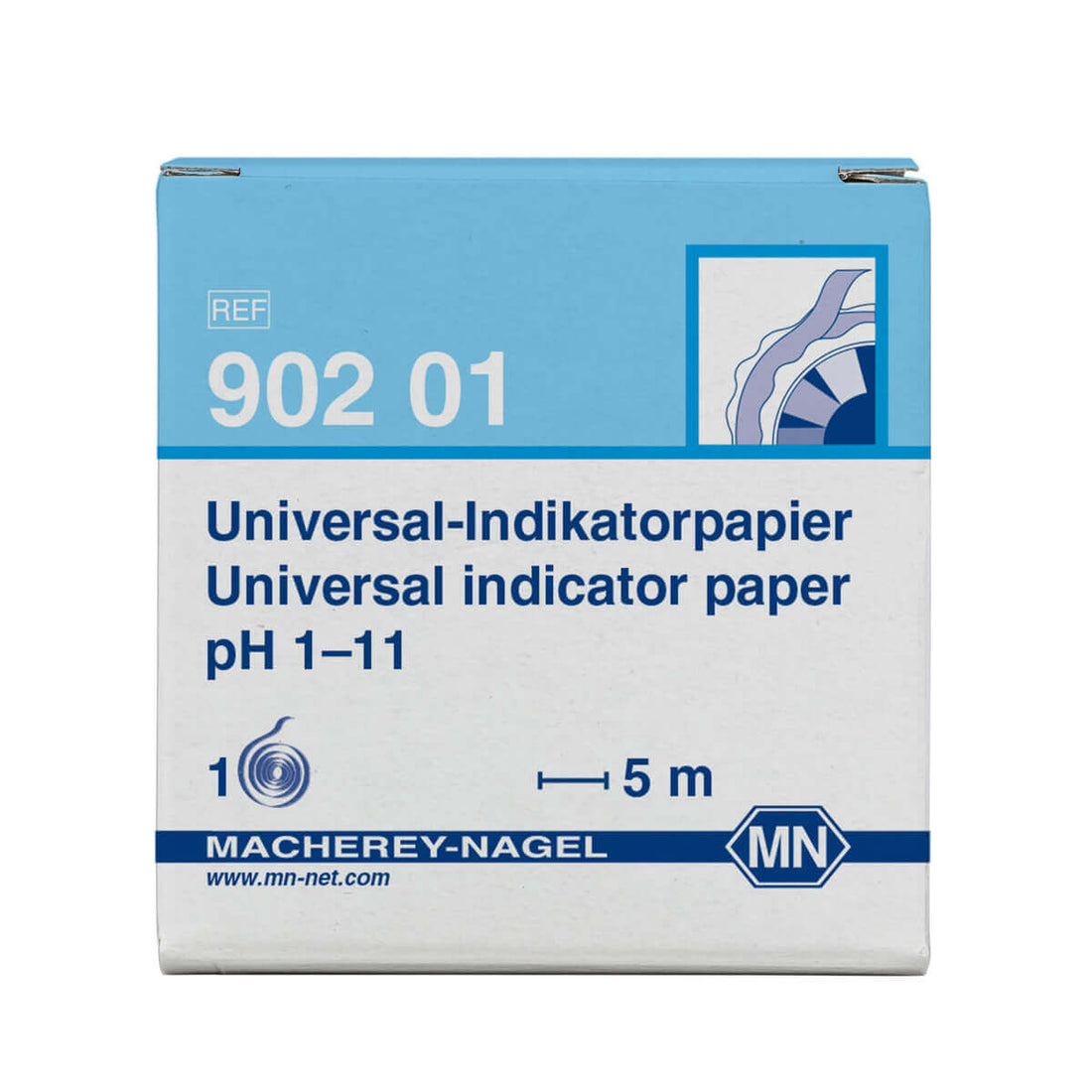 Papier Indicateur Universel Macherey-Nagel 5m - pH 1-11
