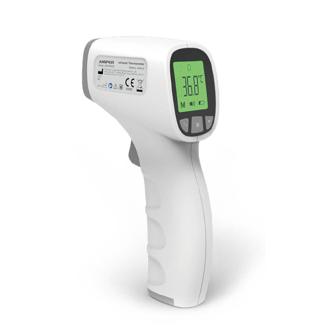 Thermomètre Infrarouge Précis Jumper JPD-FR202 pour Mesures Instantanées