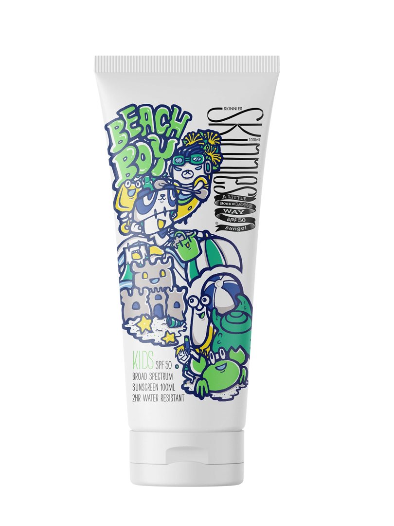 SKINNIES Gel Solaire Kids Beach Boy SPF50 100 ml