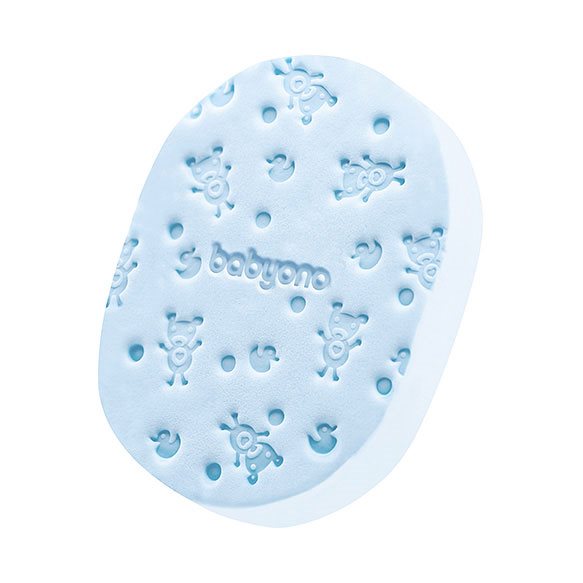 BABYONO Éponge Bébé Douceur &amp; Soin | Nettoyage Délicat