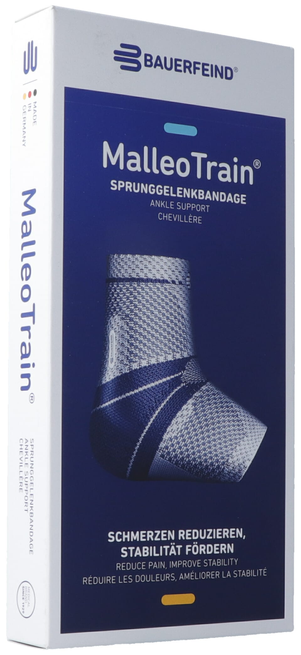 Bauerfeind MalleoTrain Orthèse Cheville Actif Gr4 | Soutien Optimal