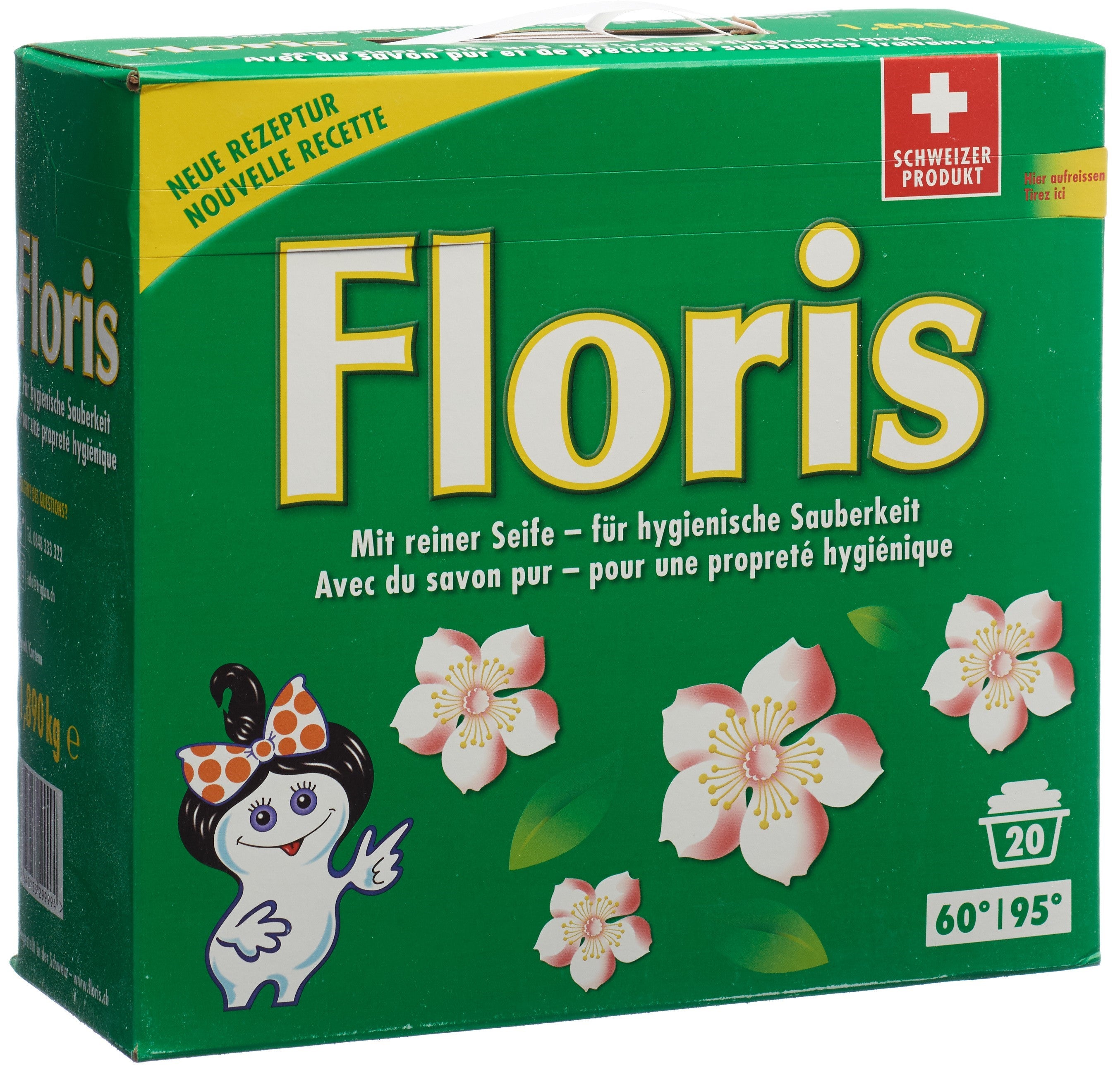 Floris Poudre 1.89 kg | Soin Cheveux Fortifiant