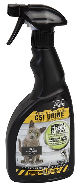 CSI Urine Chat Spray Nettoyant Odeurs | 500 ml