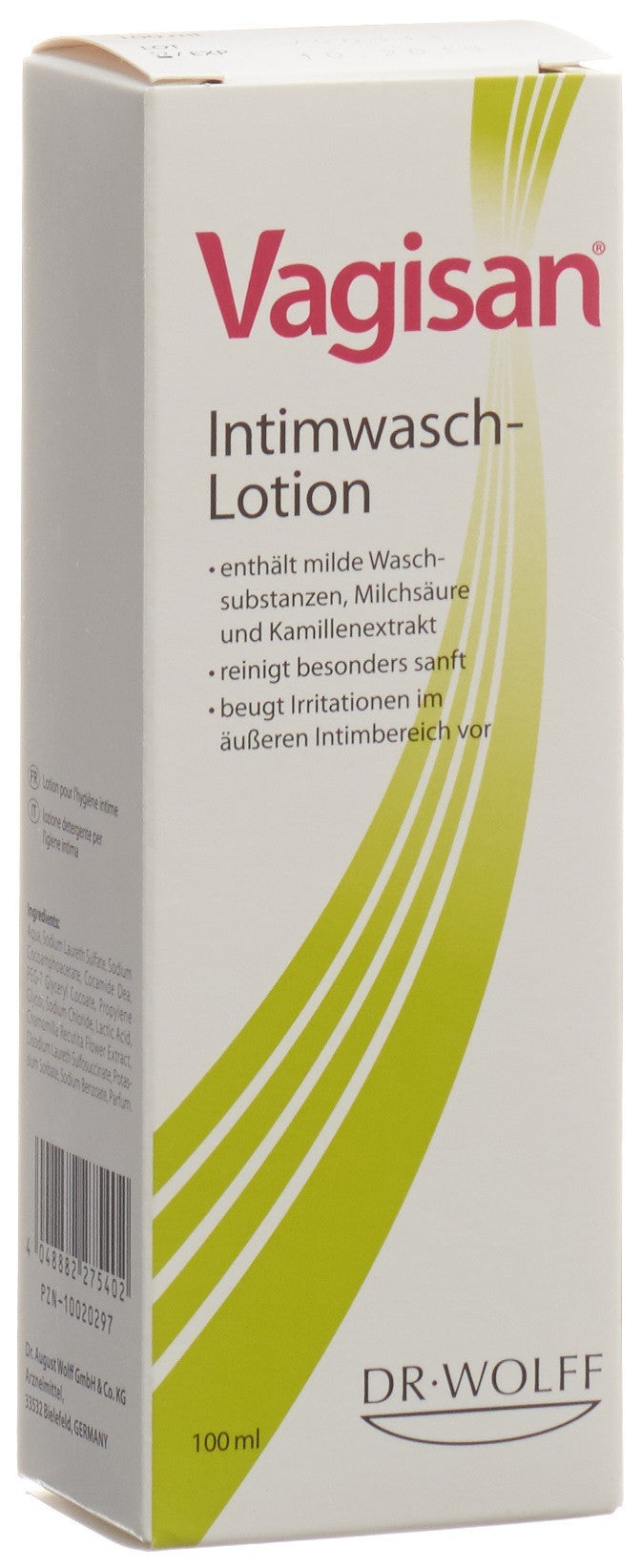 VAGISAN lotion nettoyante intime fl 100 ml