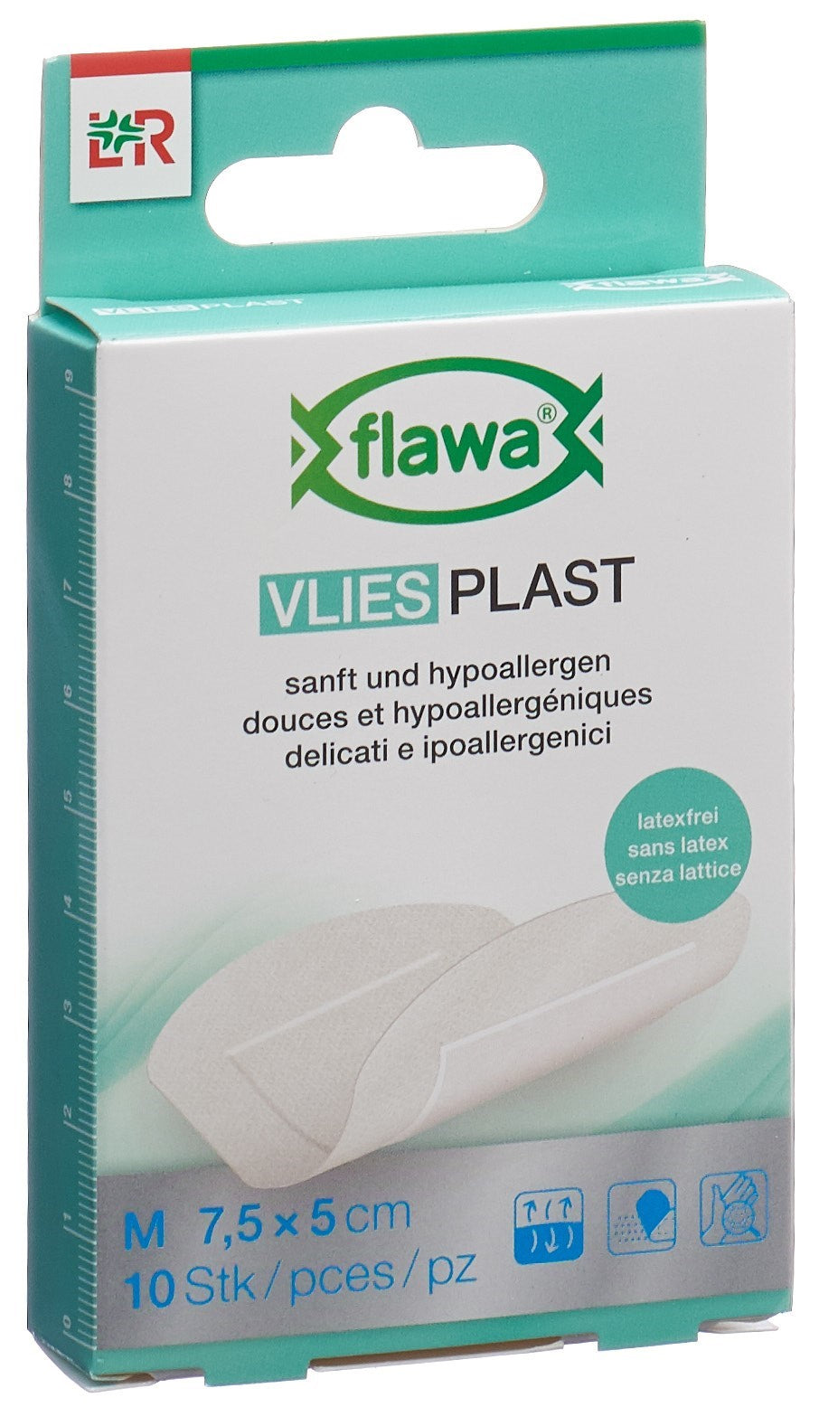 FLAWA Pansement Vlies M 7.5x5cm 10 pièces | Soin Doux