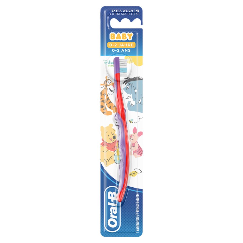 Oral-B Brosse à Dents Manuelle Bébé 0-2 Ans Douce | Soin Dentaire
