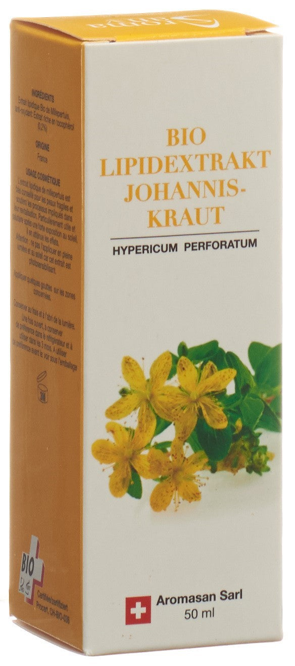 AROMASAN Millepertuis Bio Extrait Lipidique Calmant | 50 ml