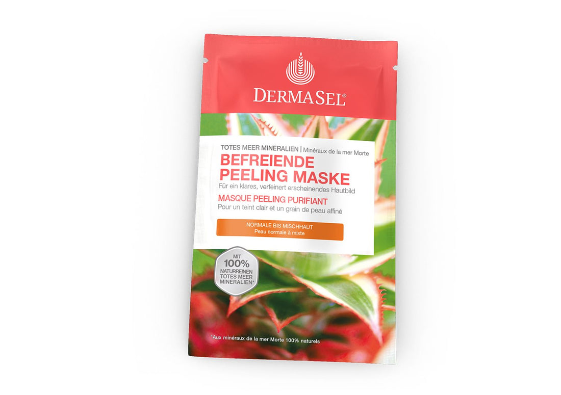 DERMASEL Masque Peeling Éclat Peau Neuve | Sachet 12 ml