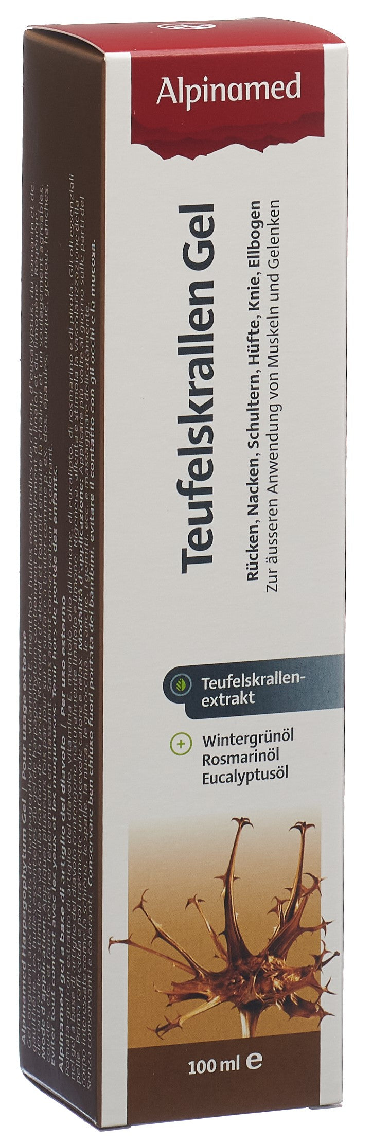 ALPINAMED Harpagophytum Gel Soulage Douleurs Articulaires 100 ml
