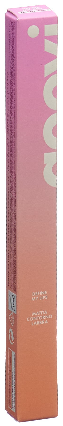 GOOVI DEFINE MY LIPS Crayon à lèvres 04