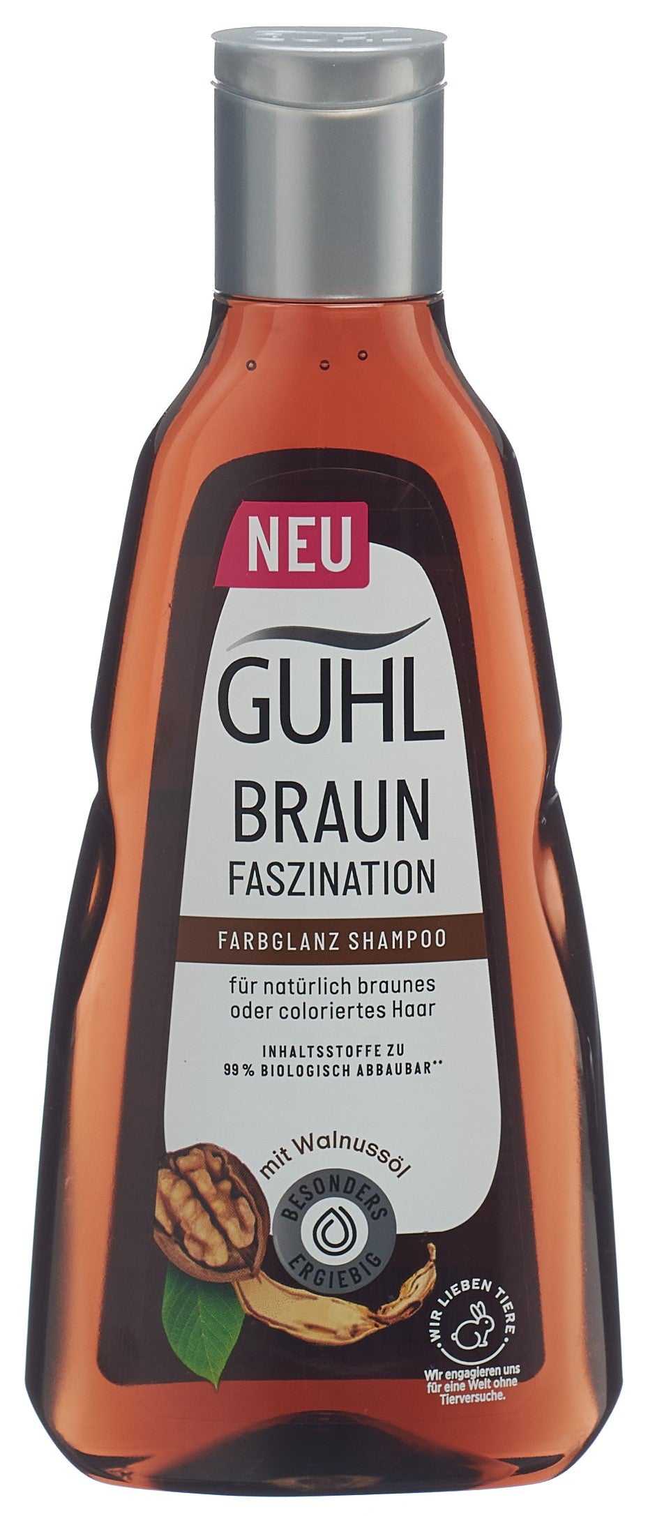 GUHL Faszination Shampoo Éclat Couleur Cheveux Colorés 250 ml
