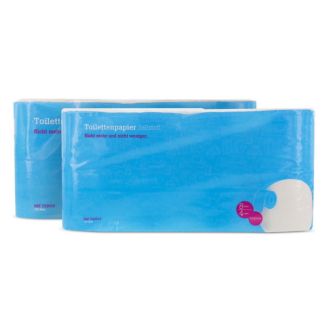 Papier Toilette IVF 3 Couches Douceur 250 Feuillets | Lot 56 Rouleaux
