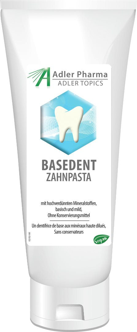 ADLER BASEDENT dentifrice de base minéraux 75 ml