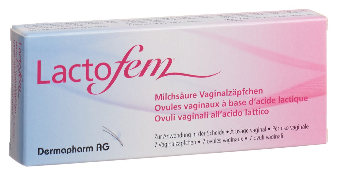 LACTOFEM Ovules Acide Lactique Équilibre Intime | 7 Ovules