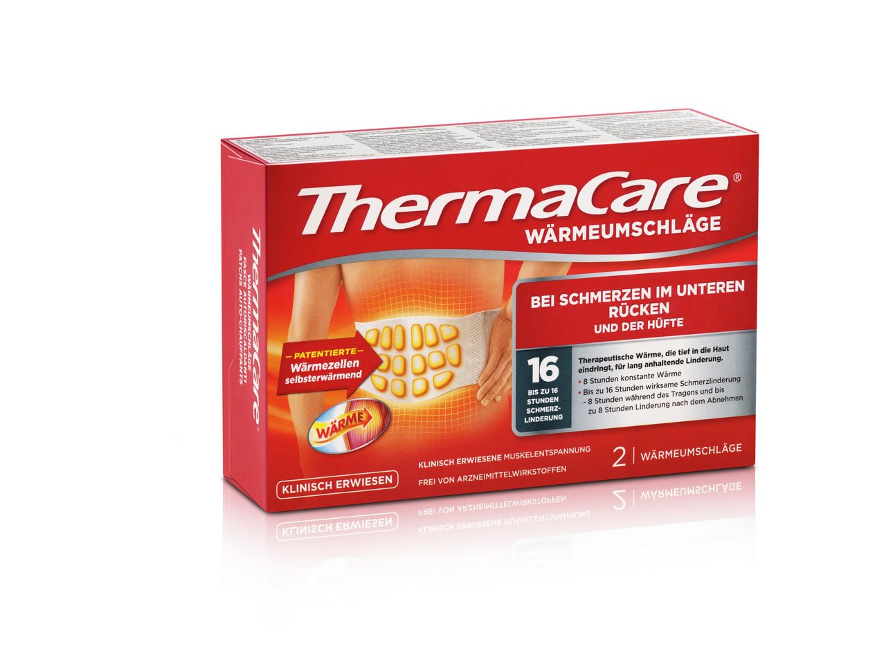 Thermacare Patch Chaleur Dorsale Soulagement Douleur | 2 Pièces