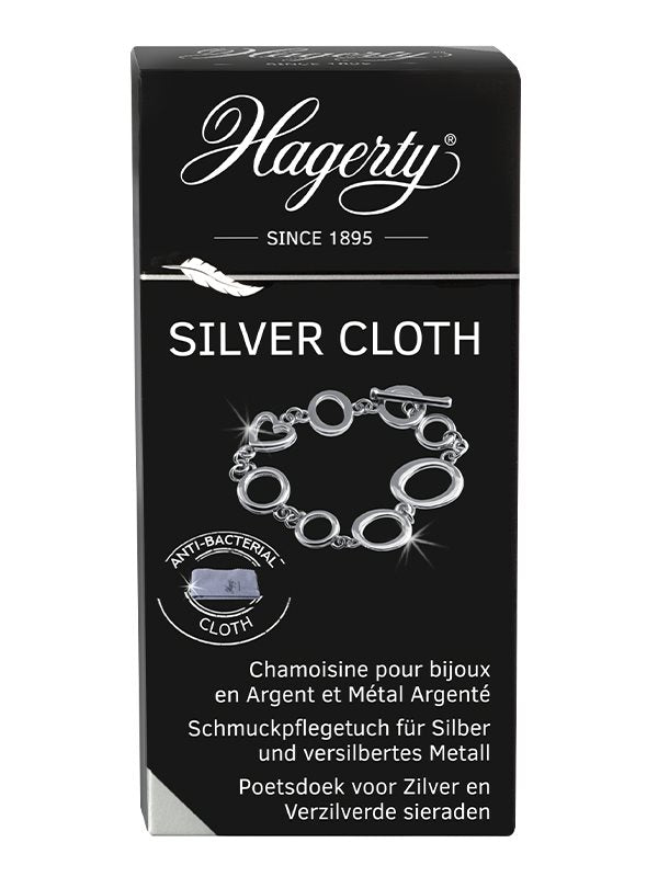 HAGERTY Chiffon Nettoyant Argent Brillance | 30 x 36 cm