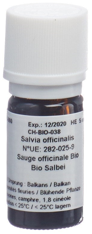 AROMASAN Huile Essentielle Sauge Officinale Bio 5 ml | Bien-être Menstruel