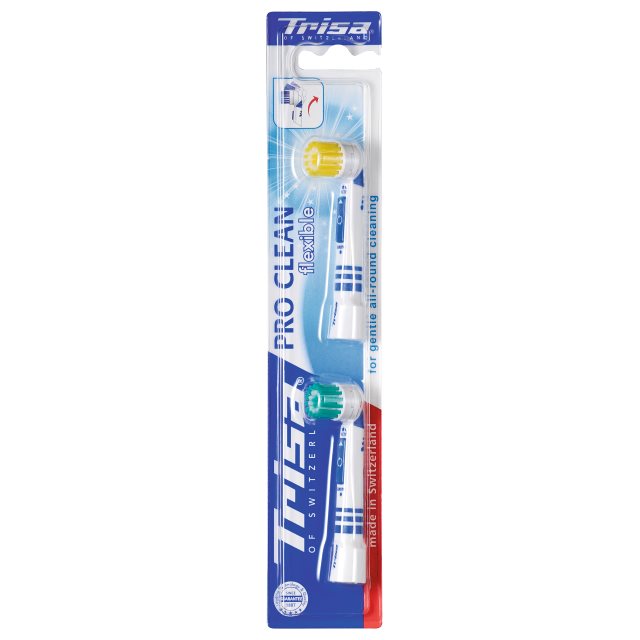 TRISA Pro Clean Flexible Kit Remplacement Hygiène Dentaire | 1 Kit