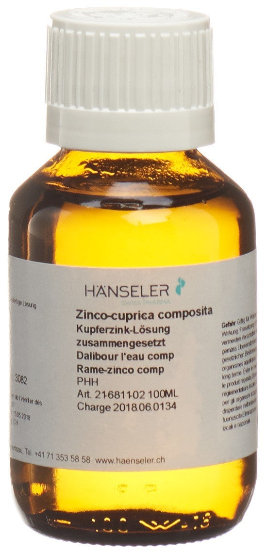 HÄNS Zinc Cuivre Comp. Dalibour Soin Apaisant 100 ml