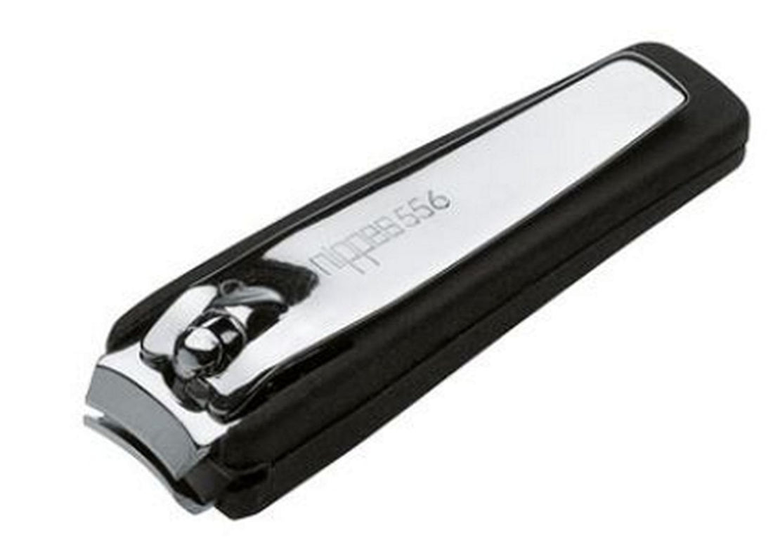 NIPPES Coupe-ongles avec réservoir, petit, nickelé | Accessoire soin des ongles
