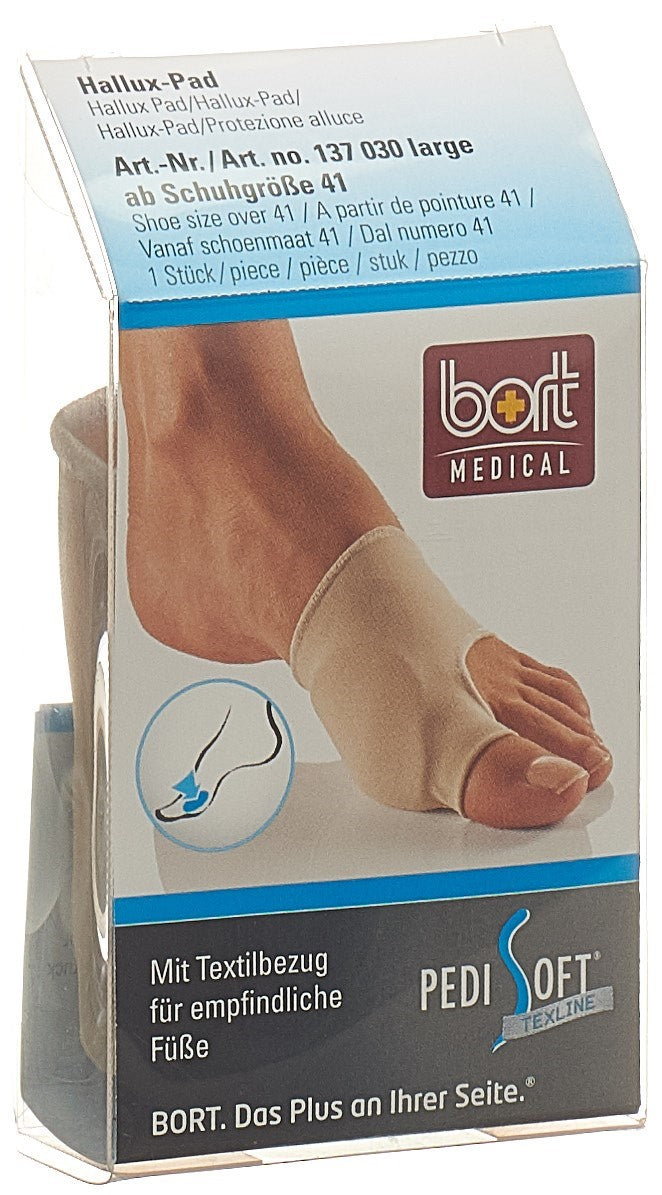 BORT Pedisoft Coussinet Hallux Texline Confort | Taille L
