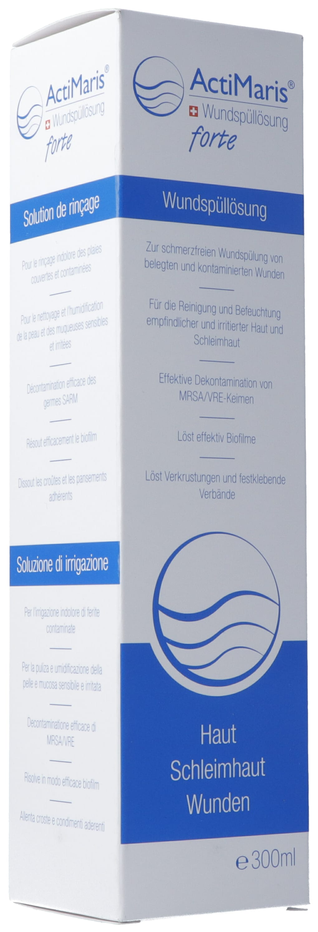 ACTIMARIS forte sol rinçage plaies fl 300 ml