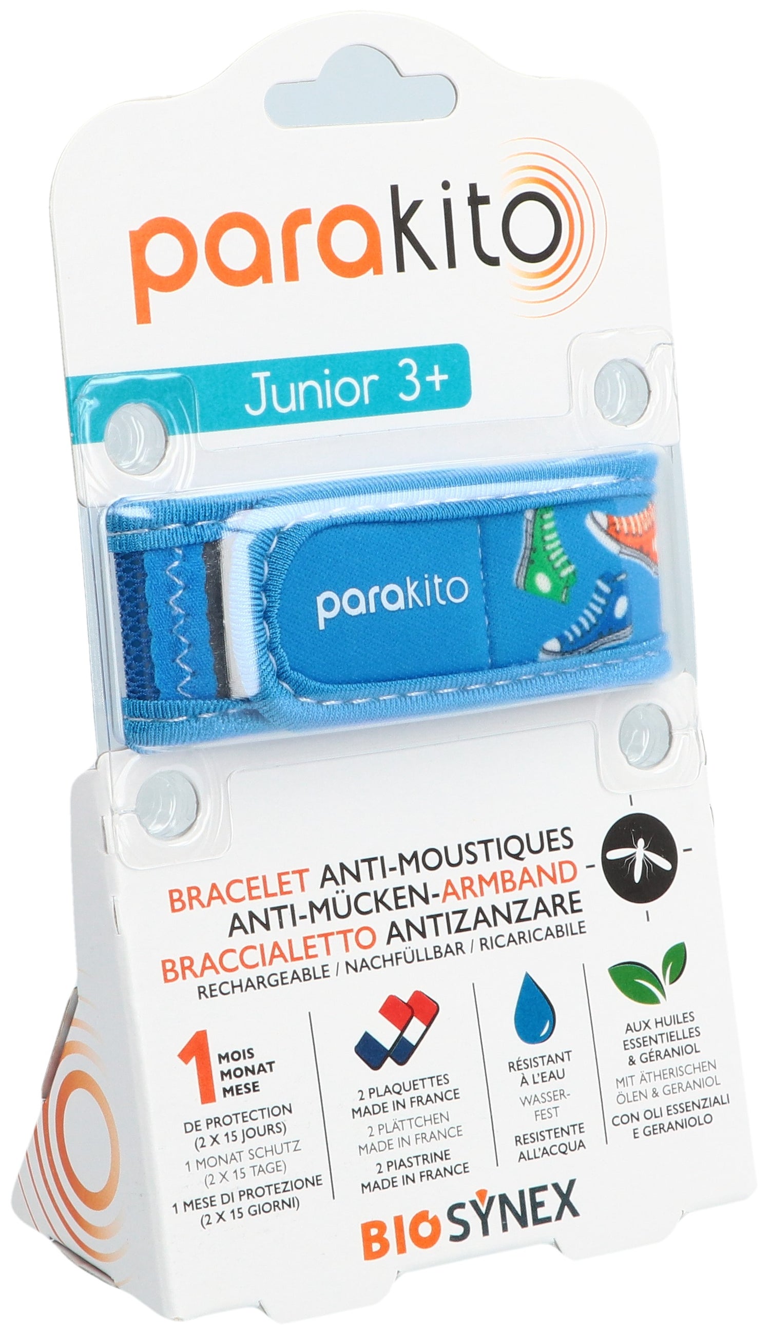PARAKITO Bracelet Junior Anti-Moustiques | Protection Efficace
