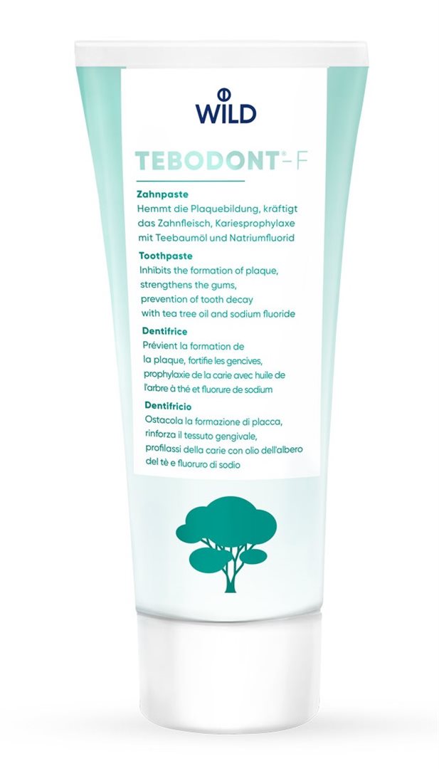 TEBODONT-F Dentifrice Anti-Caries Protection Émail | 75 ml
