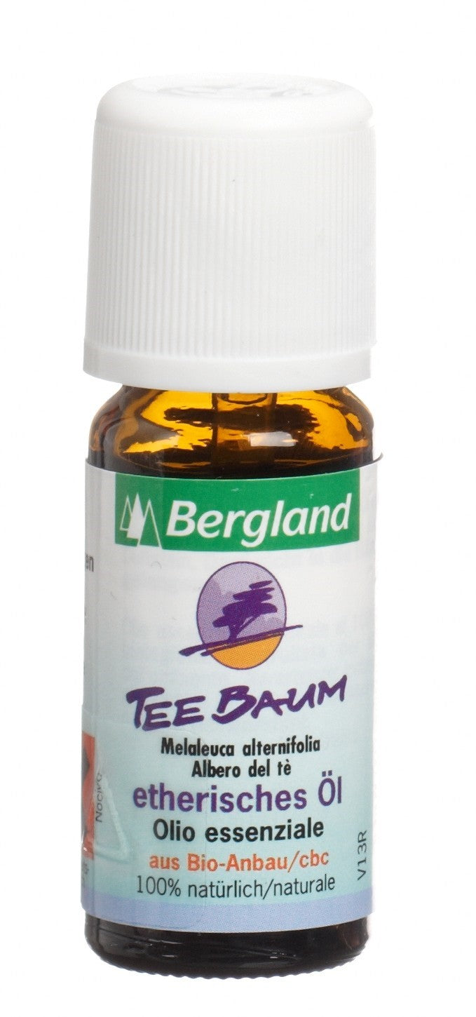 Bergland Huile Arbre à Thé Bio 10 ml | Soin Purifiant
