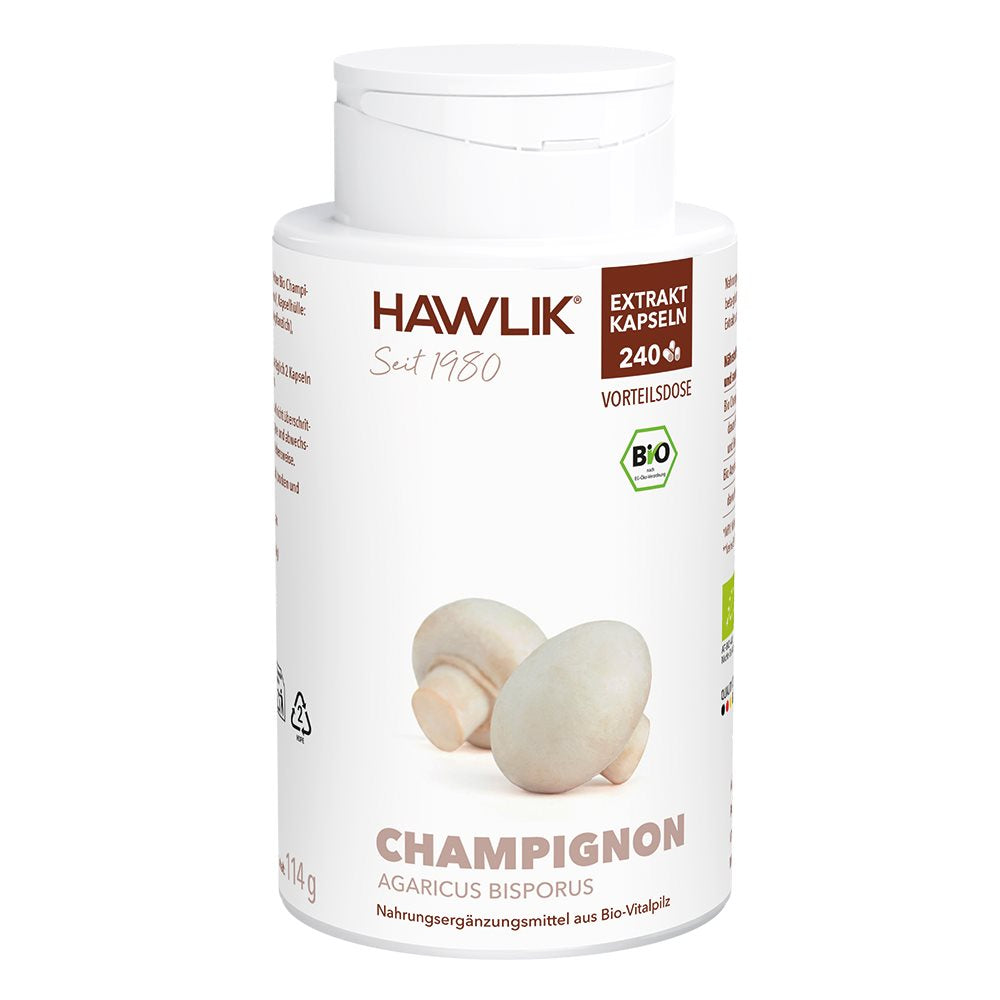 HAWLIK Extrait de Champignon Reishi | Complément Alimentaire 240 Capsules