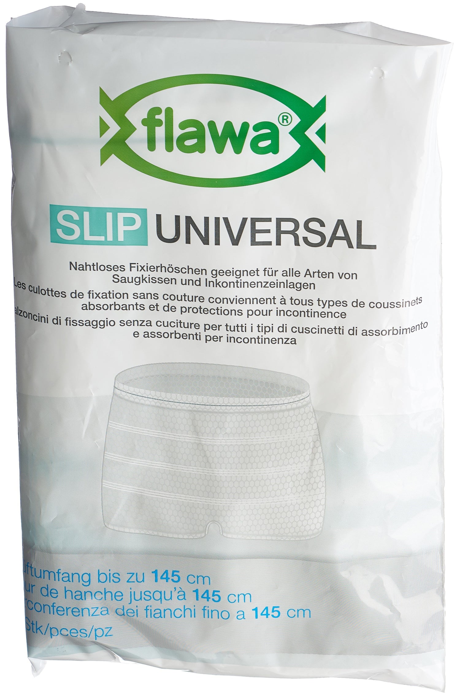 FLAWA Culotte de Fixation Coton Doux | Lot de 3 Pièces 145 cm