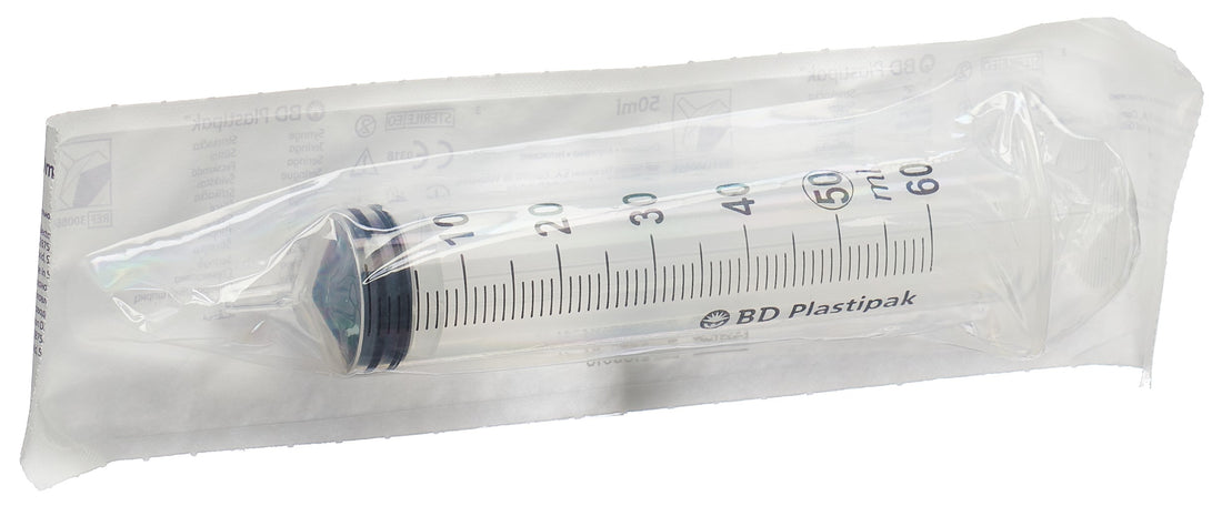 BD Plastipak Seringue 50 ml Luer Lock 3 Pièces Excentrée | Dispositif Médical