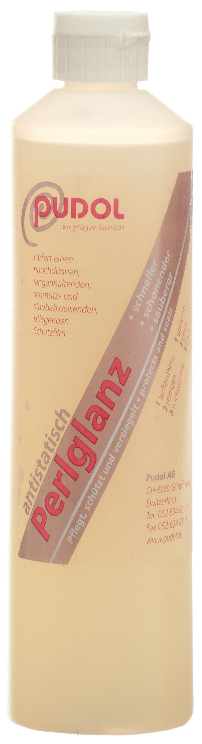 PUDOL Perlglanz Antistatique Nettoyant Brillant | 480 ml