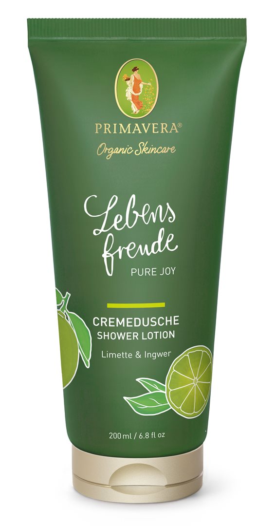 PRIMAVERA Crème Douche Joie de Vivre 200 ml | Soin Corps Bio