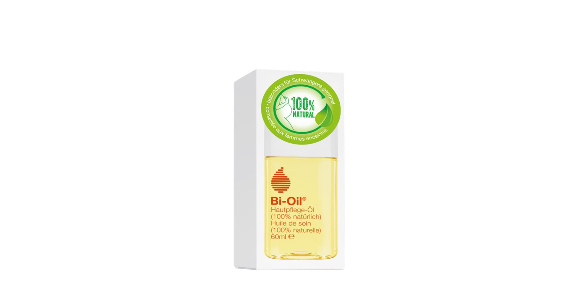 BI-OIL Huile de Soin Naturelle Peau Sèche Cicatrices | 60 ml
