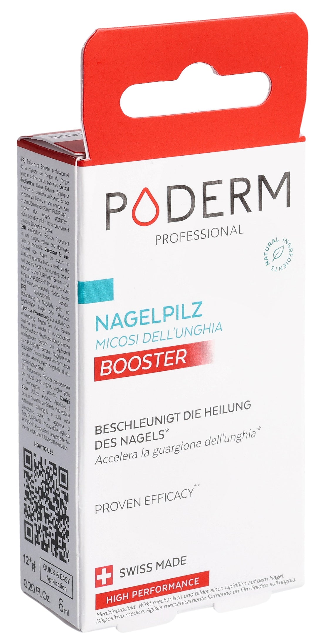 PODERM Sérum Ongles Booster Fortifiant | 6 ml