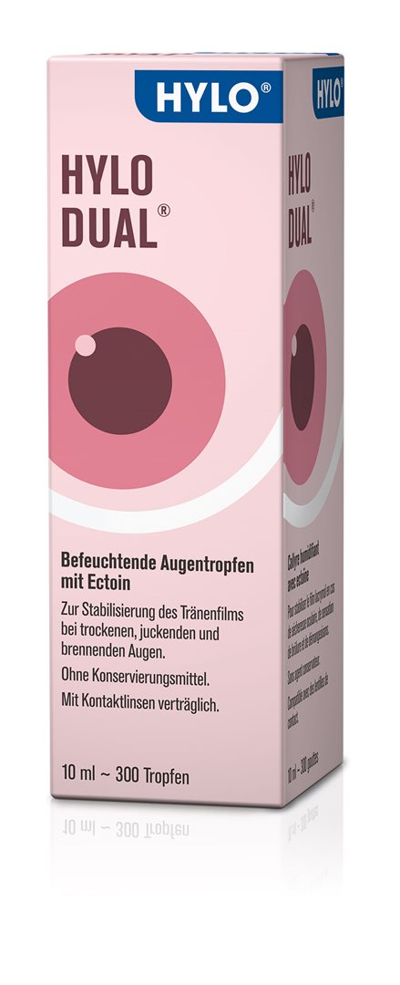 HYLO DUAL Collyre Hydratant &amp; Apaisant | Flacon 10 ml