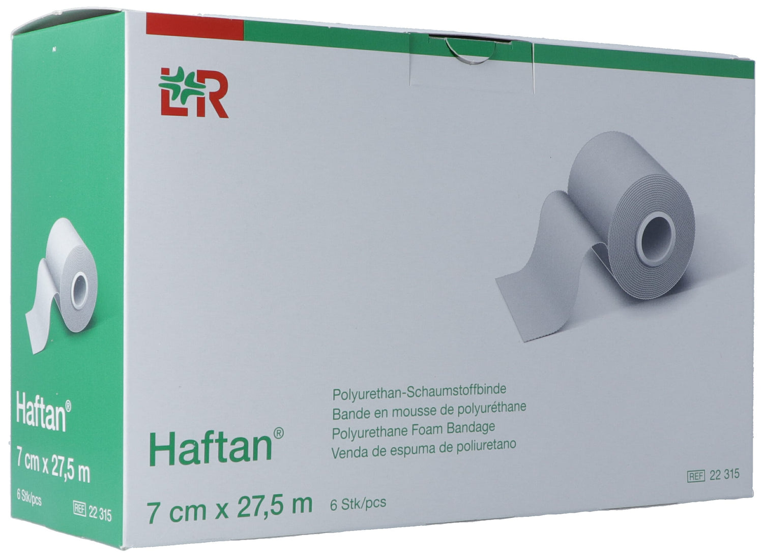 HAFTAN Bandes Mousse Adhésives Confortables Rouleau 6 Pièces | 27.5 m x 7 cm