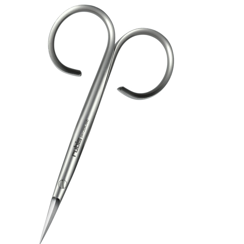 RUBIS Ciseaux Cuticule Inox Précision | Manucure Professionnelle