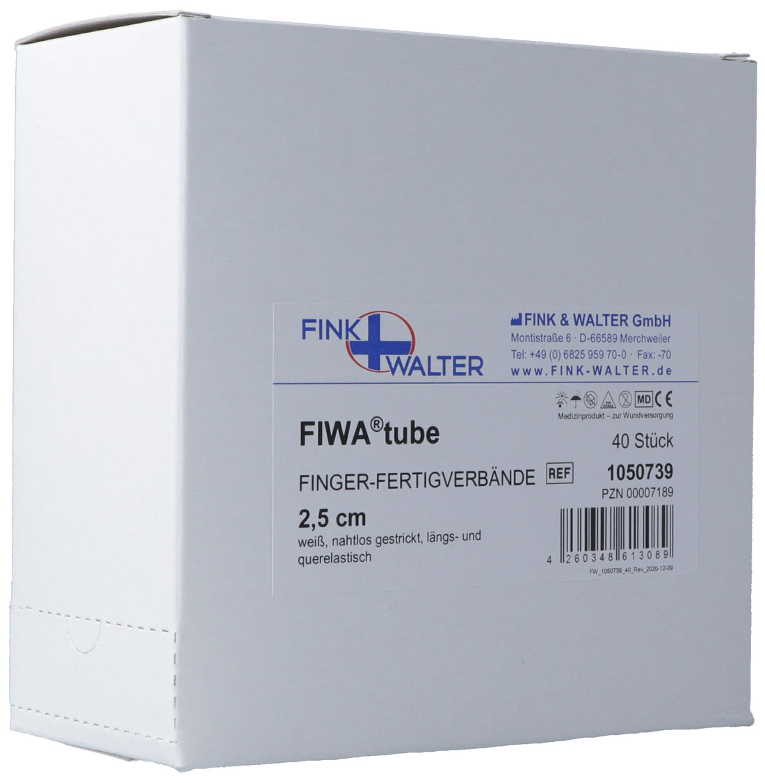 FIWA Pansement Tube Doigts 2.5cm 40 Pièces | Soin &amp; Protection
