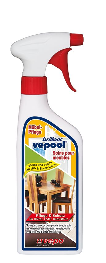 VEPOOL BRILLANT soin des meubles vapo 500 ml