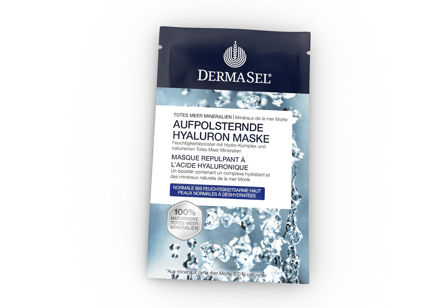 DERMASEL Masque Visage Acide Hyaluronique Hydratant | 12 ml