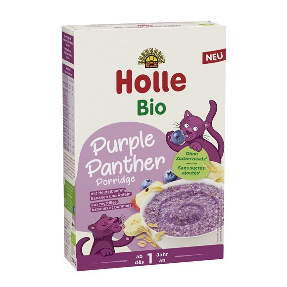 Holle Porridge Bio Purple Panther 200g | Goût Fruité