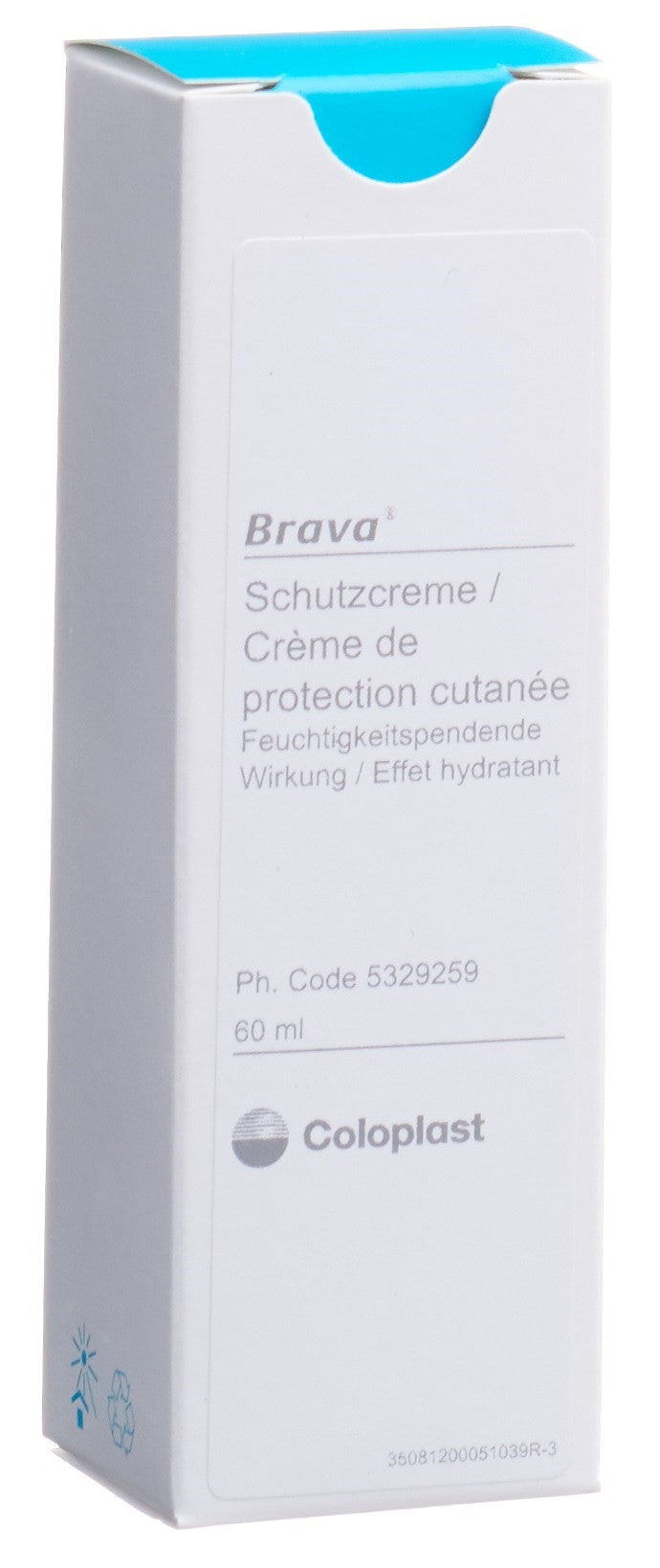 BRAVA Crème Protection Cutanée Barrière 60 ml