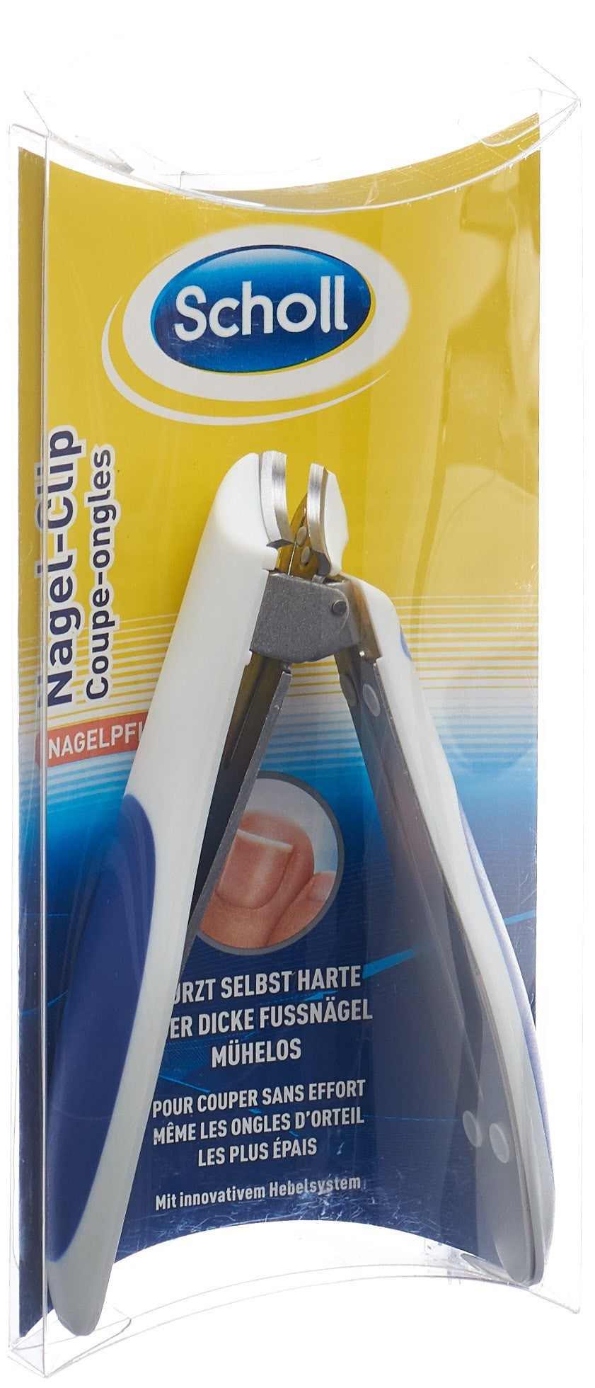 Scholl Excellence Coupe-Ongles Pieds Précision | Soin Podologique