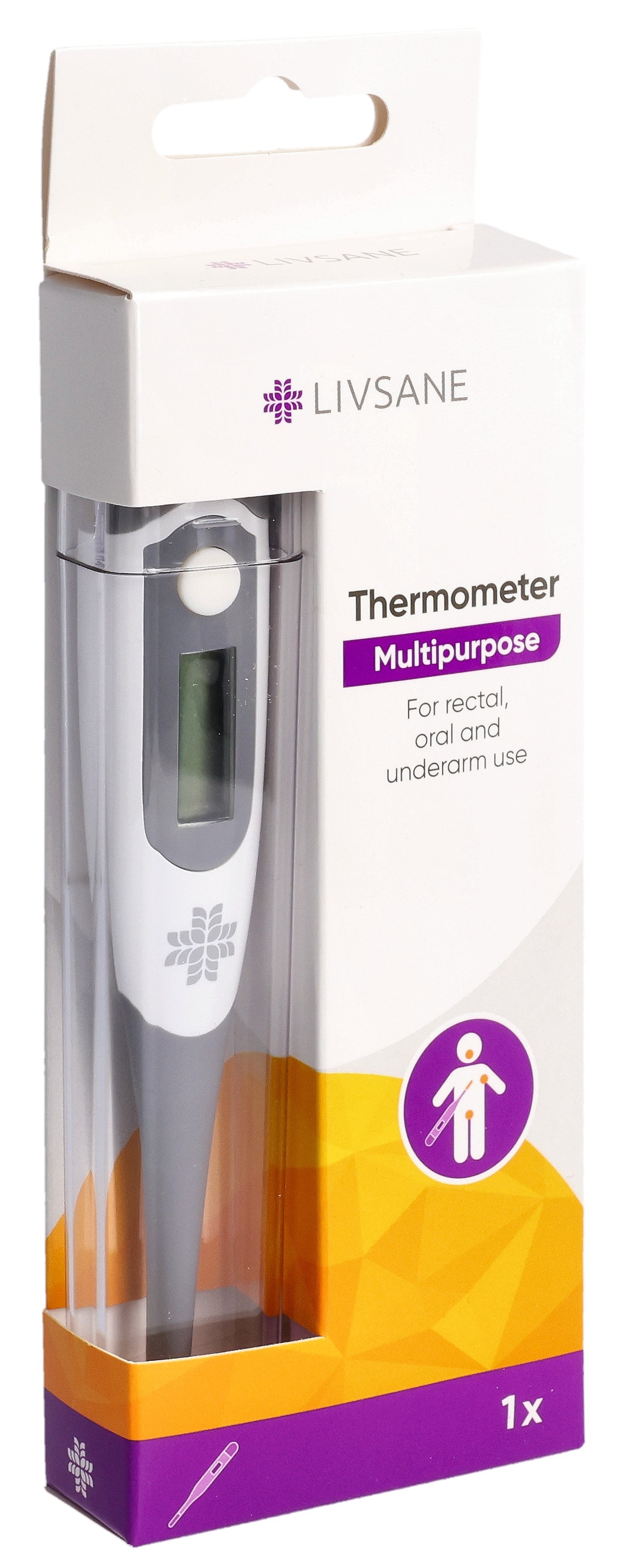 LIVSANE thermomètre multifonctions